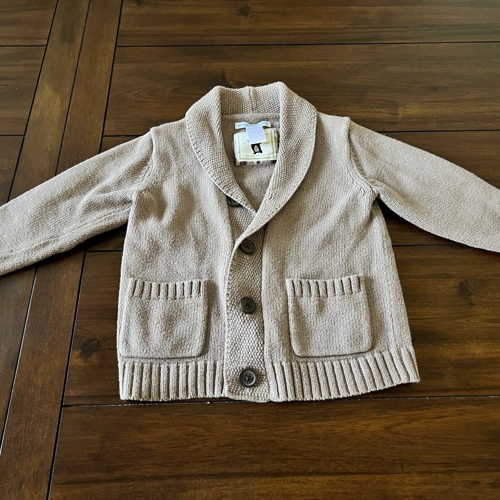 Janie and Jack 2T cardigan, like new!